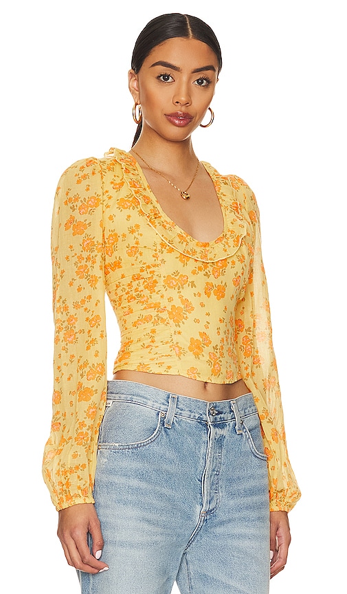 Shop Free People Another Life Top In Honey Combo