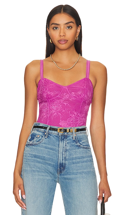 Free People X Intimately FP High Standards Cami in Dahlia Mauve