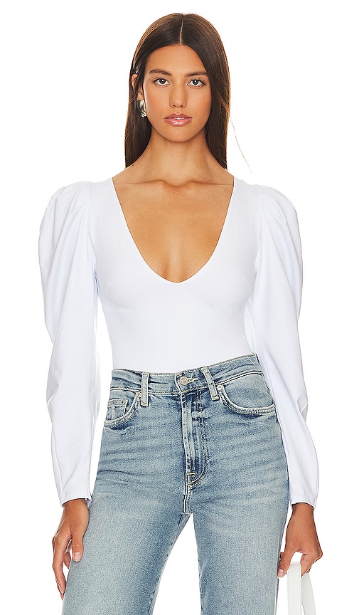 Buy Free People X Intimately Fp Tongue Tied Bodysuit In Green Gables online