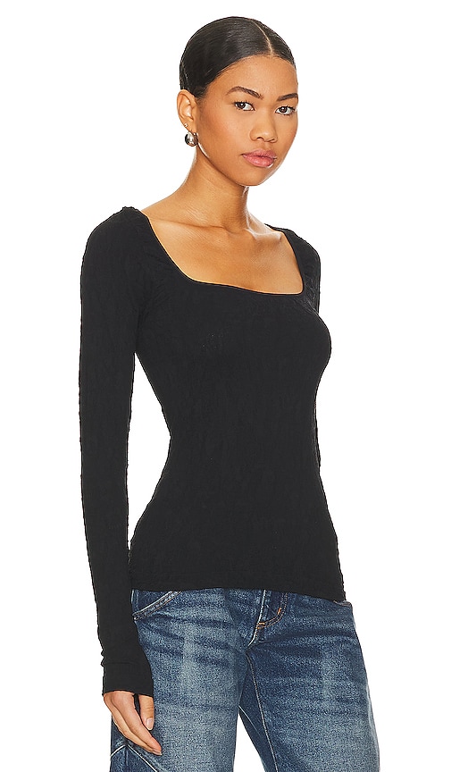 Shop Free People X Intimately Fp Have It All Long Sleeve In Black