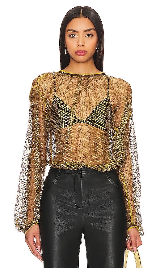 Shop Free People Sparks Fly Top In Olive Tapenade