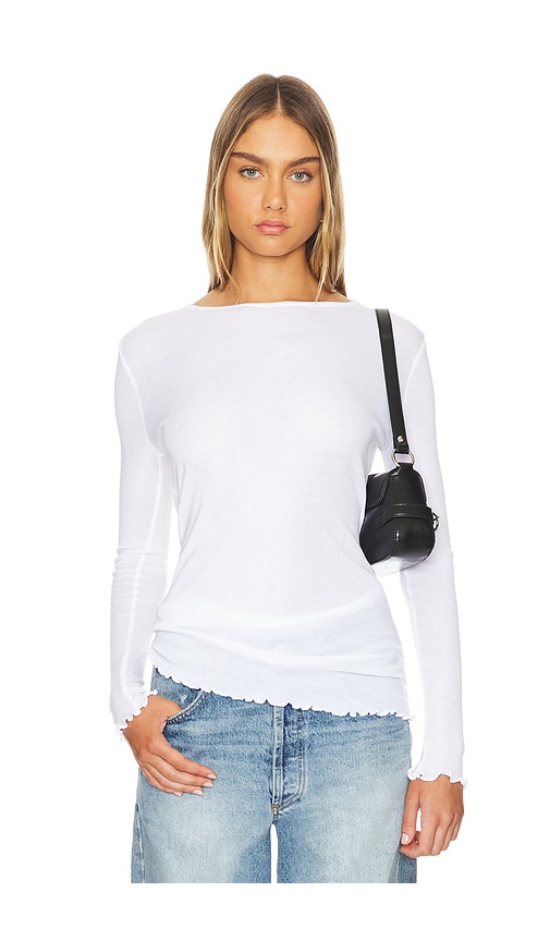 Shop Free People X Intimately Fp Long Nights Layering Top In White