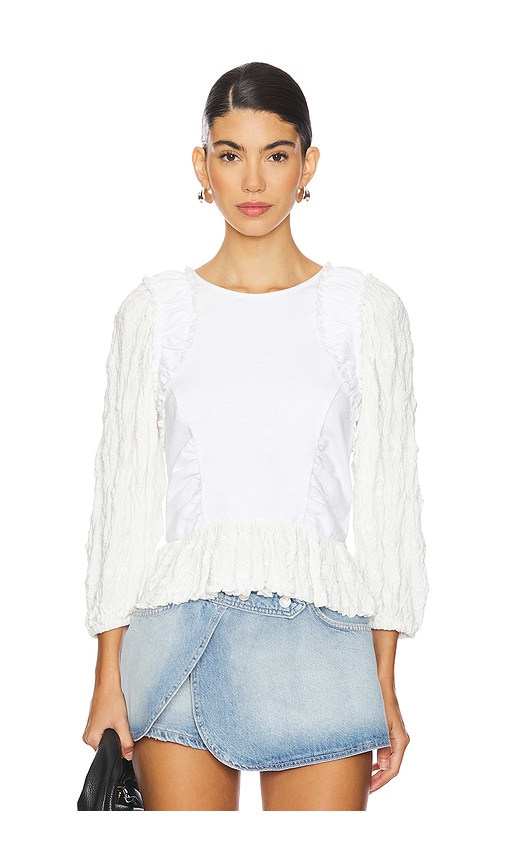 Shop Free People Oliva Top In Optic White