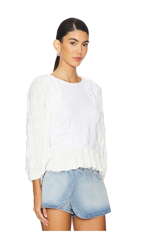 Shop Free People Oliva Top In Optic White