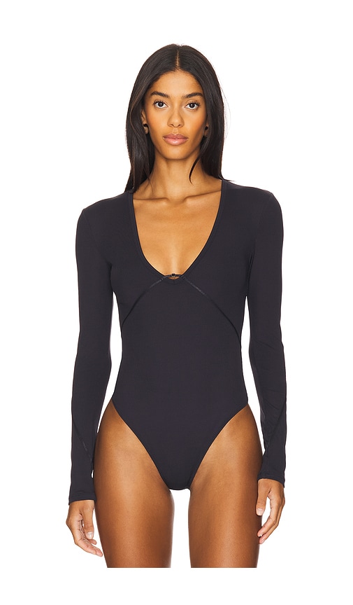 FREE PEOPLE X INTIMATELY FP VICTORIA PLUNGE BODYSUIT 