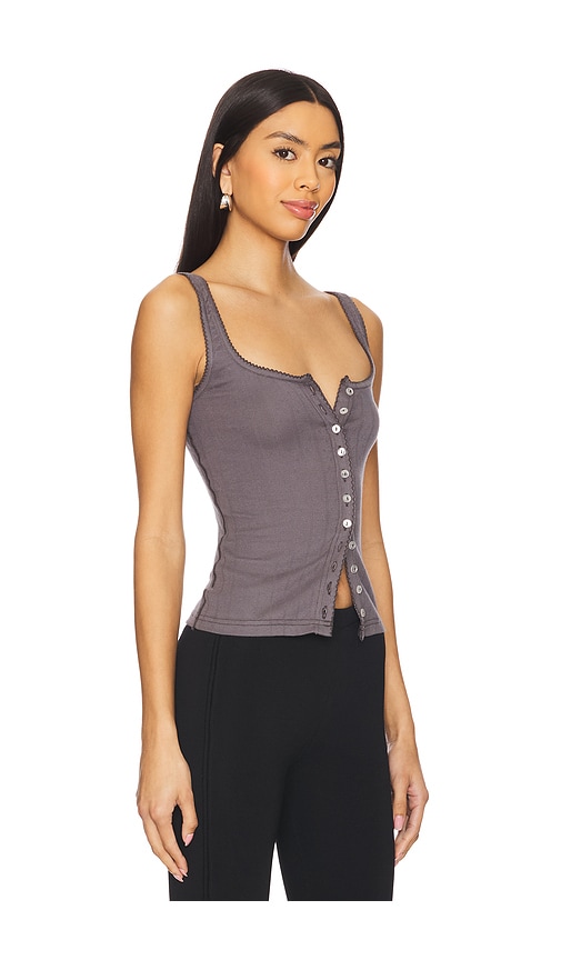 FREE PEOPLE END GAME POINTELLE TANK