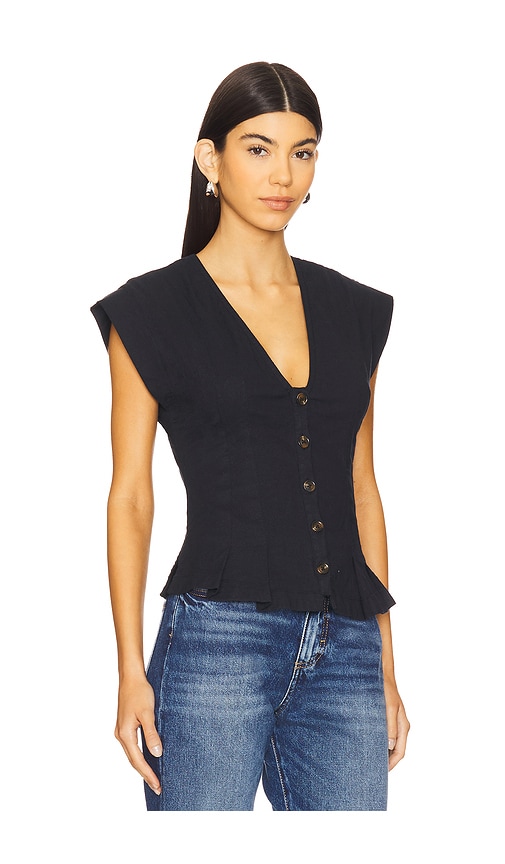 Shop Free People X Revolve Dylan Vest In Black