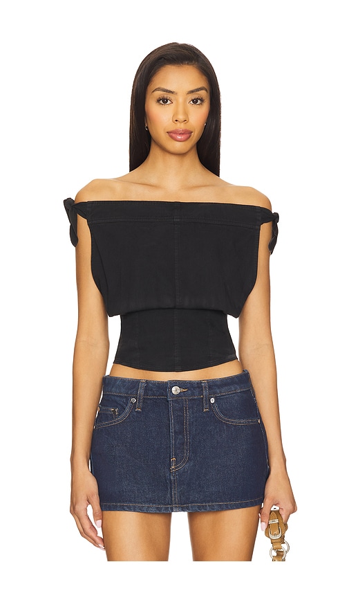 Free People Louie Indigo Top