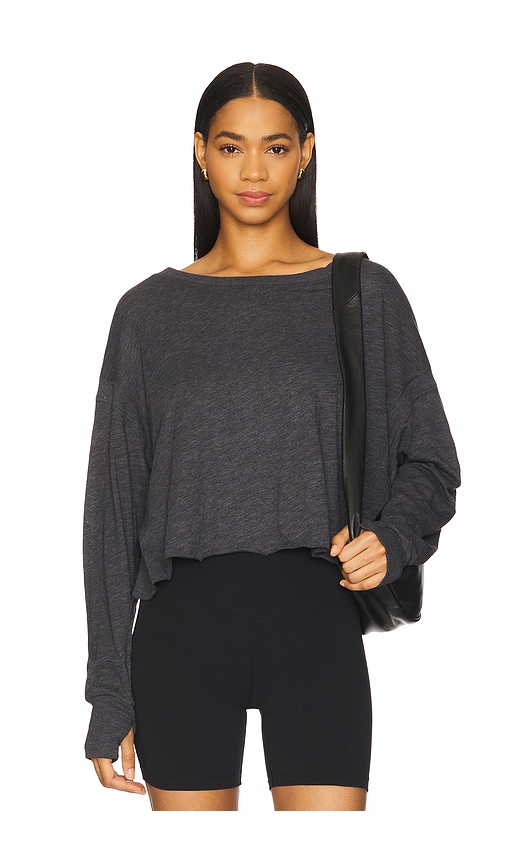 Free People X Fp Movement My Time Layer Top In 黑色