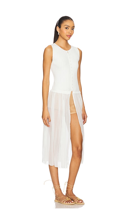 Free People Twice As Nice Maxi Top In White