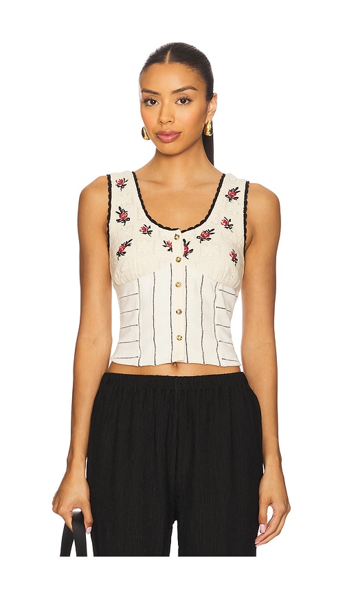 TOP EN MAILLE ROSE BUD en . Taille L. Also en M, S, XL, XS - Free People - Modalova