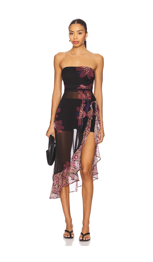 X REVOLVE Gloria Maxi Top in Black. - size L (also in M, S) - Free People - Modalova