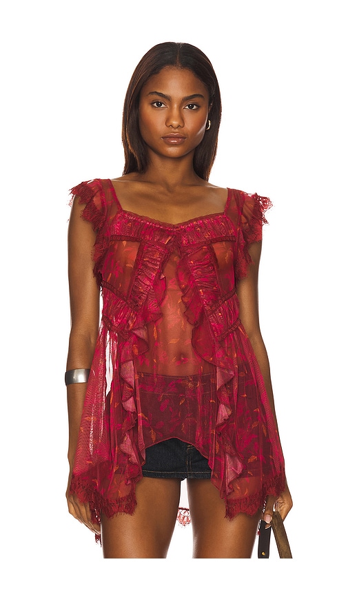 x REVOLVE Ivie Tunic in Red. - size XL (also in L, M, S, XS)