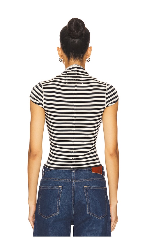  Free People X We The Free Lola Tee Stripe In Black & White Stripe In Black,white. Size L. Also In Xl. 