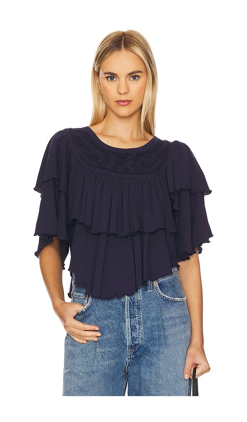 Free People Rose Party Tee