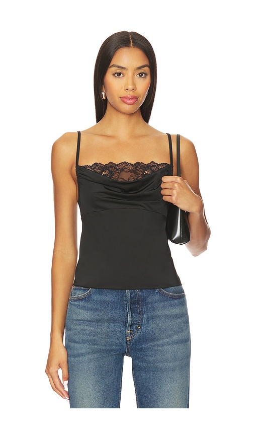Free People X Intimately Fp Sophie Cami In Black