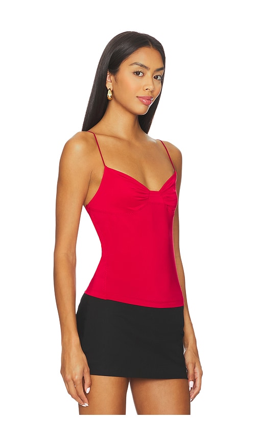 Free People My Way Triangle Cami In Red