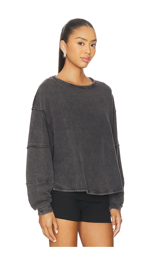 Free People Total Eclipse Oversize T-shirt In Gray