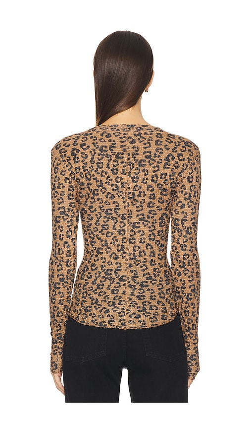  Free People Bedruckte Strickjacke Going Places In Brown. Größe Xs. Also In S. 