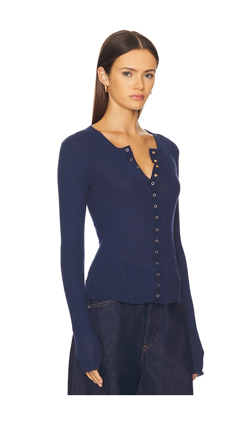Free People Going Places Cardi In Blue