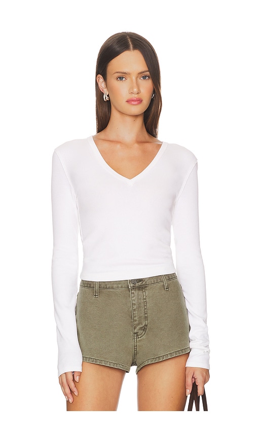 Free People x We The Free Neria Long Sleeve In Clean Ivory