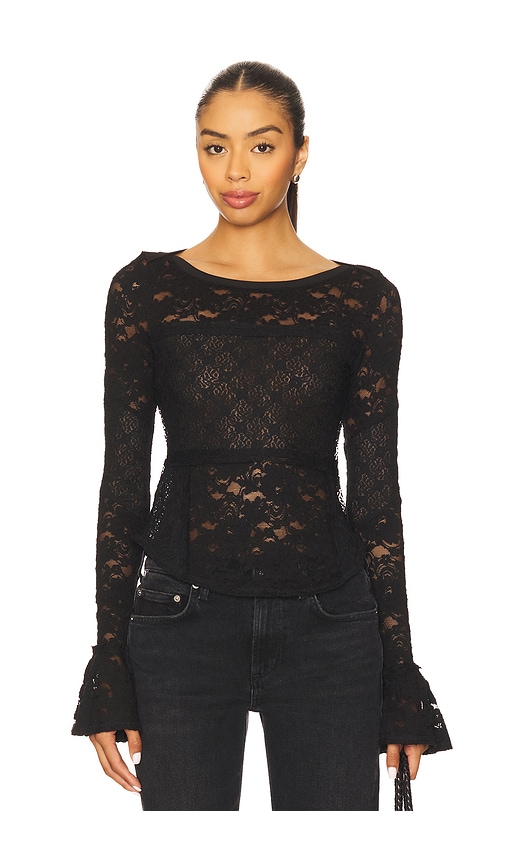 Free People Lace Layering Long Sleeve