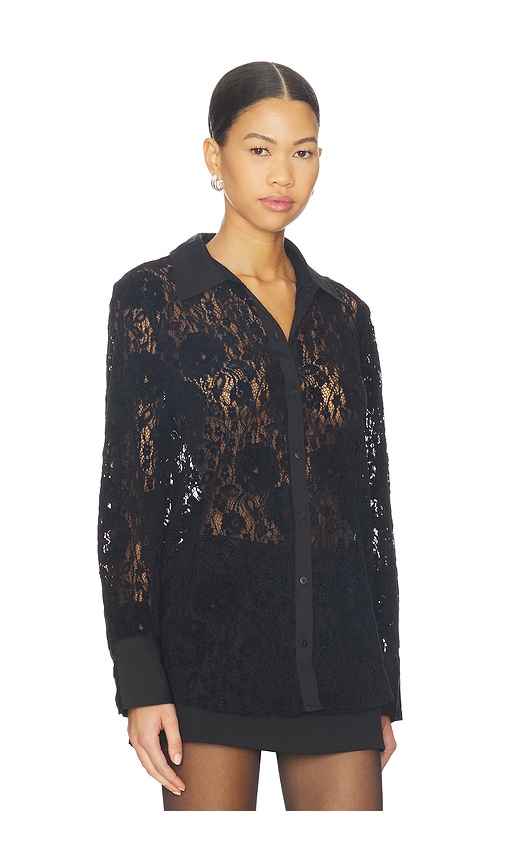 Free People Faith Button Down In Multi