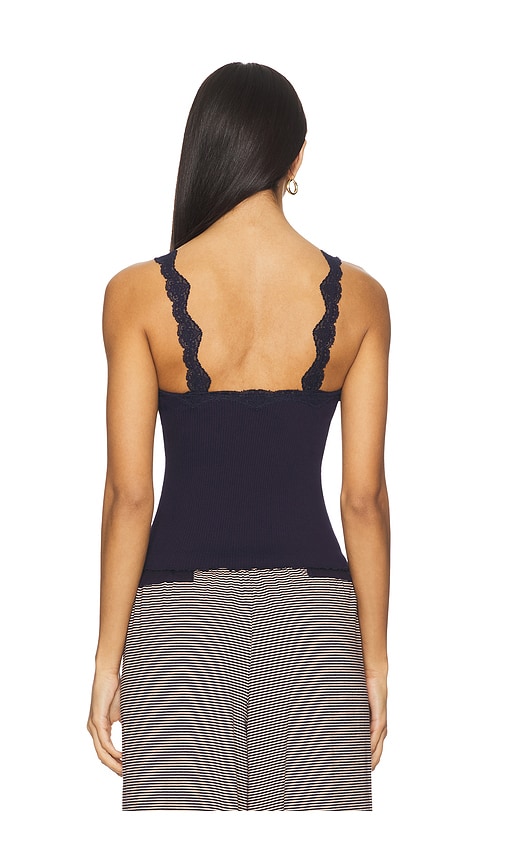  Free People Trägertop Spring Fever In Navy. Größe Xs/s. Also In M/l. 