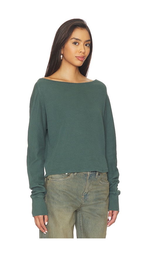 Free People X We The Free Jess Long Sleeve In Green