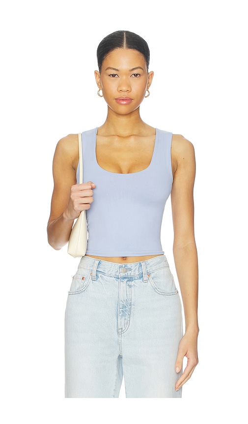 Free People x Intimately Clean Lines Muscle Cami In Dawn Breeze