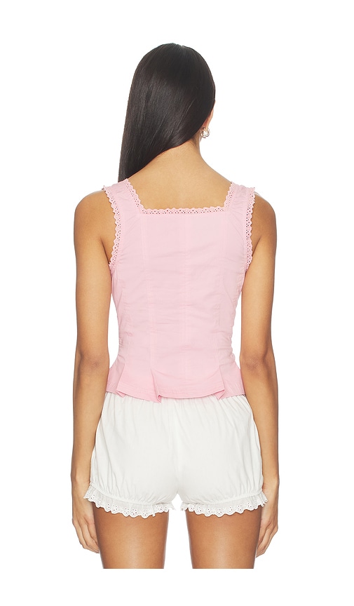  Free People Bikini-oberteil Mit Bustier Free People Bridgette In Pink. Größe Xs. Also In S, M, L, Xl. 