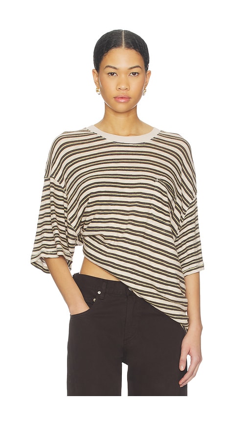 Free People x All Love Stripe Pocket Tee