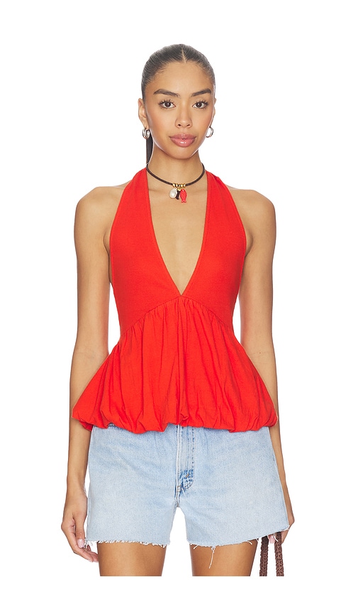 Free People x Free-est Paige Top In Tangerine Tango en Burnt Orange Taille S Also en XS L XL 65 €