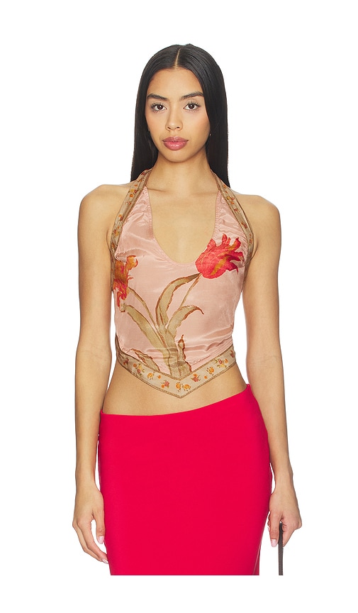 Free People DBARDEUR DOS-NU SCARLETT en Peach Taille XL Also en 87 €