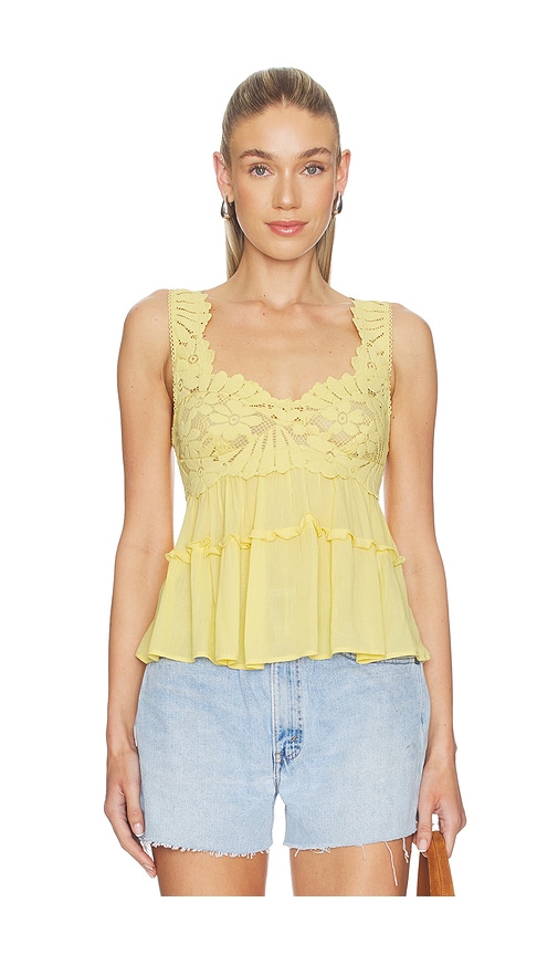 Free People VAS PETAL PARTY en Yellow Taille L Also en XS S M XL 76 €