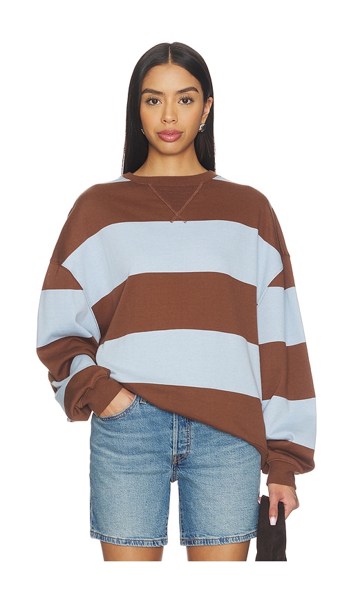 Free People Classic Stripe Crew Wide