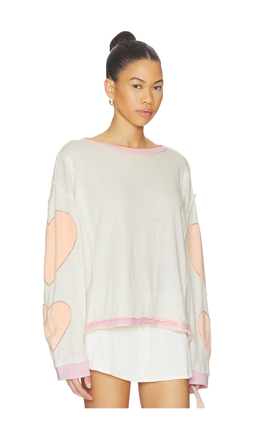 Free People Youre A Star Tee en Cream Taille L Also en S XS M 110 €