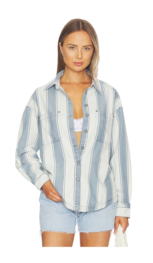 Free People RAYURES WE THE FREE CROSSROADS en Blue Taille M Also en XS S L XL 188 €