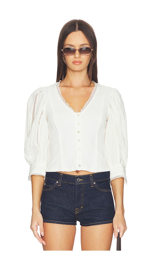 Free People x REVOLVE Summer Lace Blouse