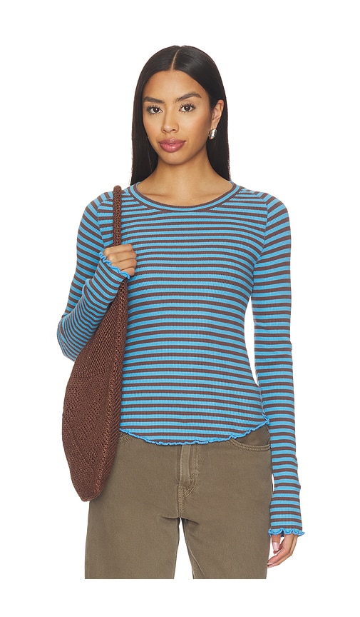 Free People X We The Free Easy Does It Striped Tee | Thumbnail 3