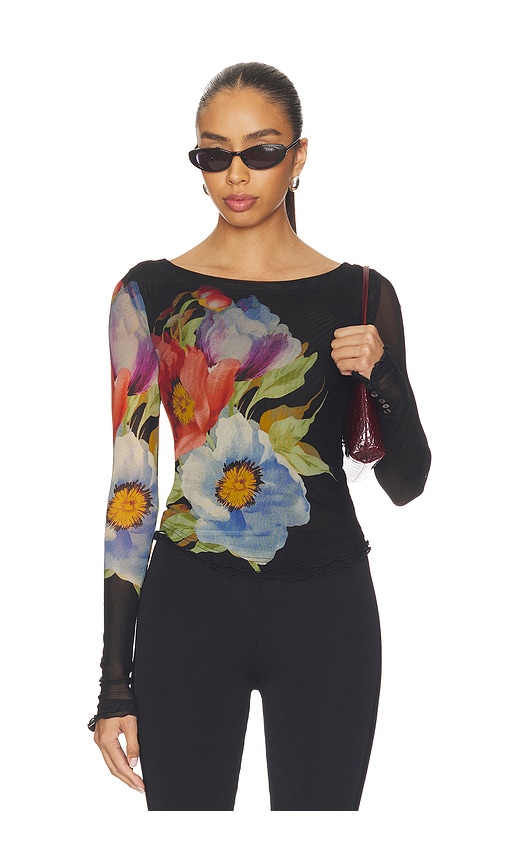 Free People Lilly Printed Long Sleeve Top | Thumbnail 5