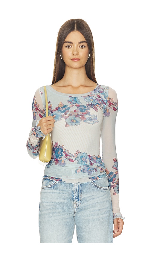 Free People Lilly Printed Long Sleeve Top | Thumbnail 5