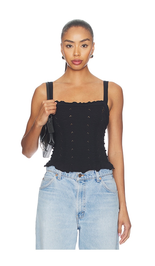 Free People CARACO ENCOLURE CARRE SO SOFT en Black Taille LXL Also en XSS ML 45 €