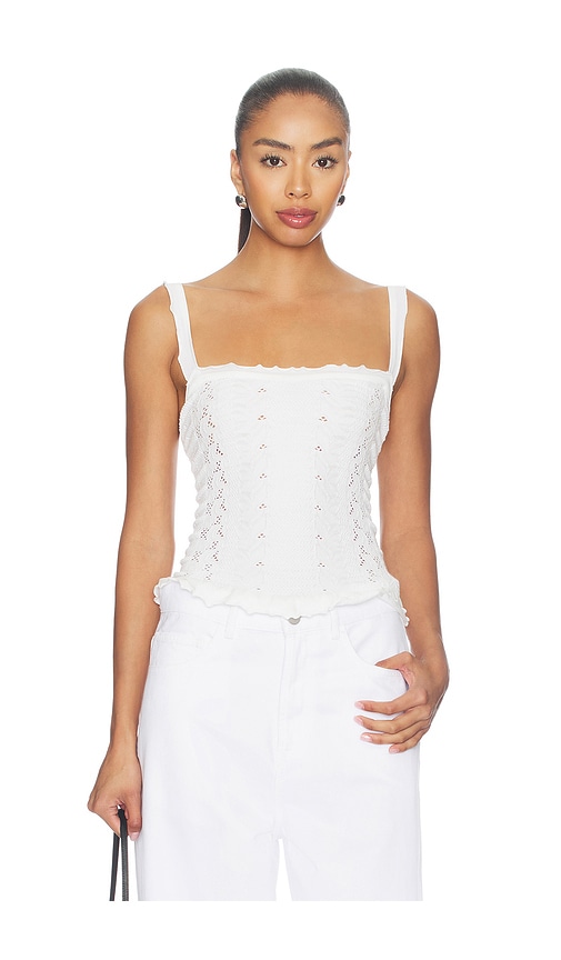 Free People x REVOLVE x Revolve So Soft Femme Square Neck Cami