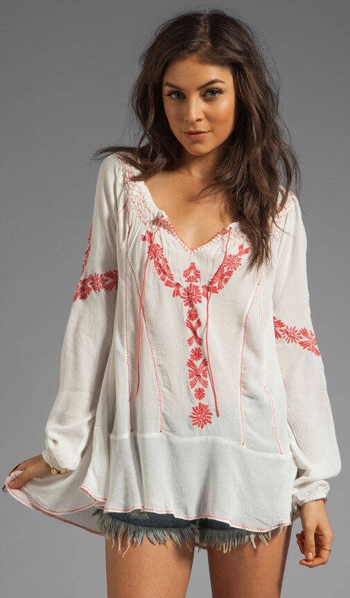 Rolling Stone Woven Top