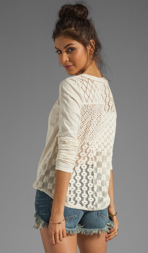lace henley