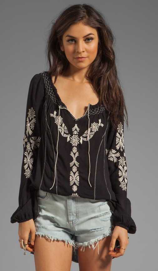 Rolling Stone Woven Top