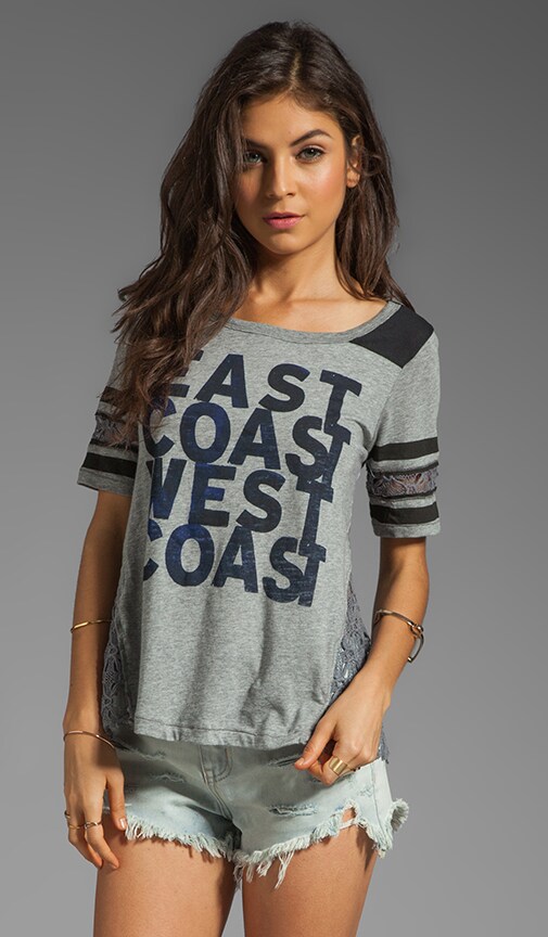 Surfer Football Tee