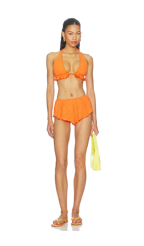 Free People Alma Flutter Bikini Bottom | Thumbnail 4