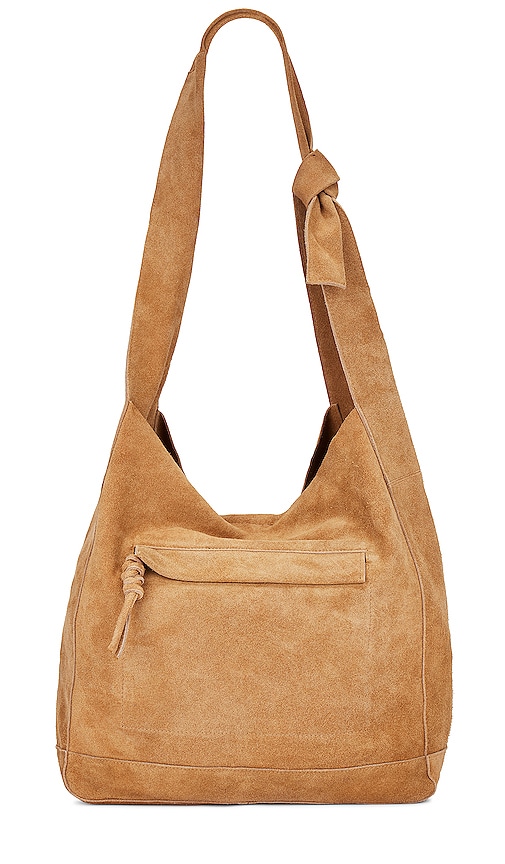 Free People Jessa Suede Carryall In Brown